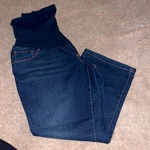 Motherhood Maternity Jean Capri 👖